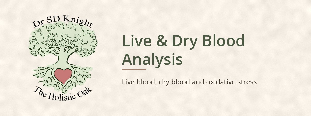 Live and dry blood analysis at The Holistic Oak, Port Alfred